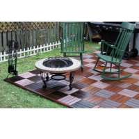 wpc outdoor waterproof interlock DIY tile